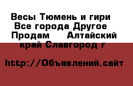 Весы Тюмень и гири - Все города Другое » Продам   . Алтайский край,Славгород г.